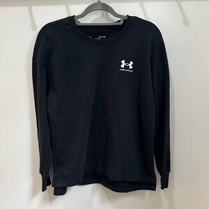 Under Armour Basic Black Crew Neck